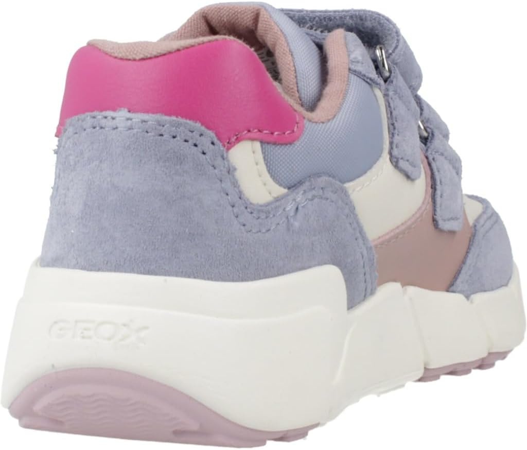 Detalle de Geox B Flexyper Mini Girl BasketFille – Baskets respirantes pour fille