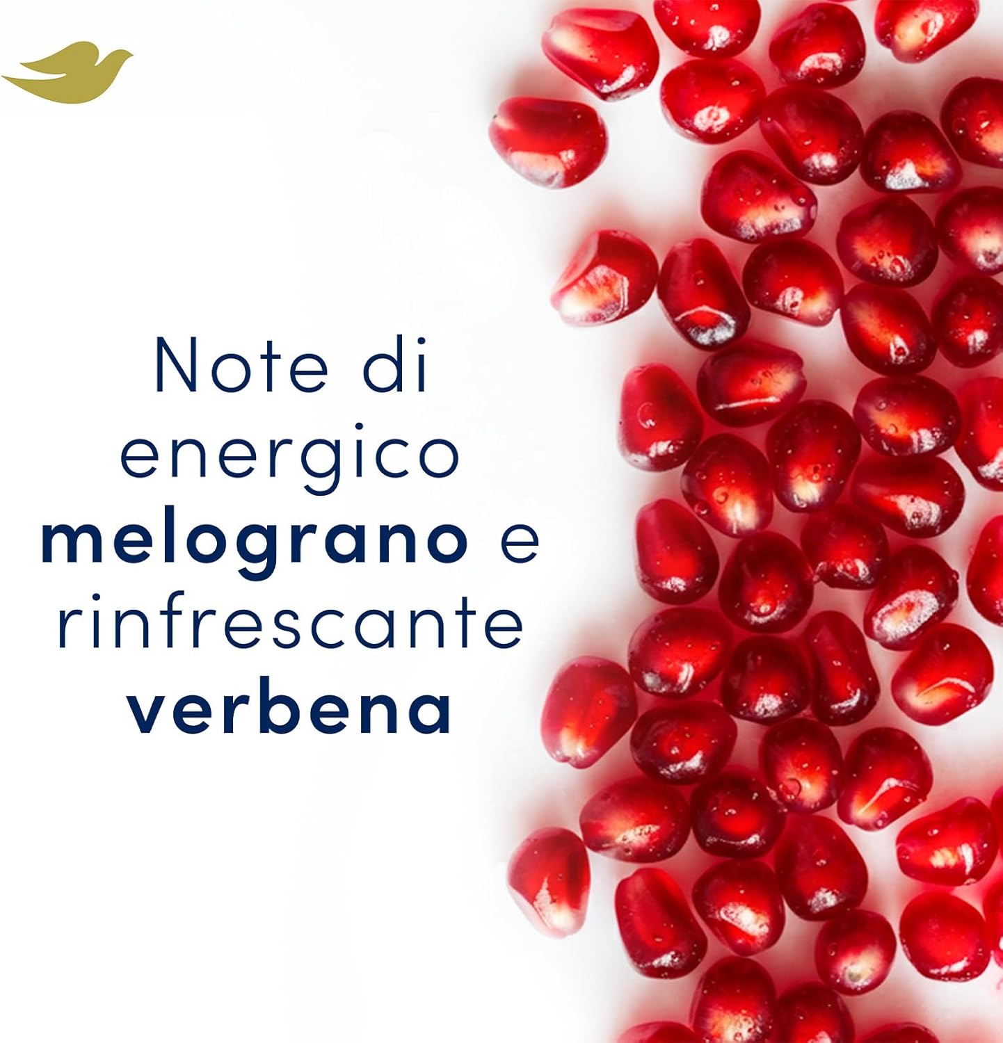 Detalle de Dove Deodorante Roll-On Advanced Care Melograno 6x50 ml – Triple Idratante e Protezione fino a 48 ore