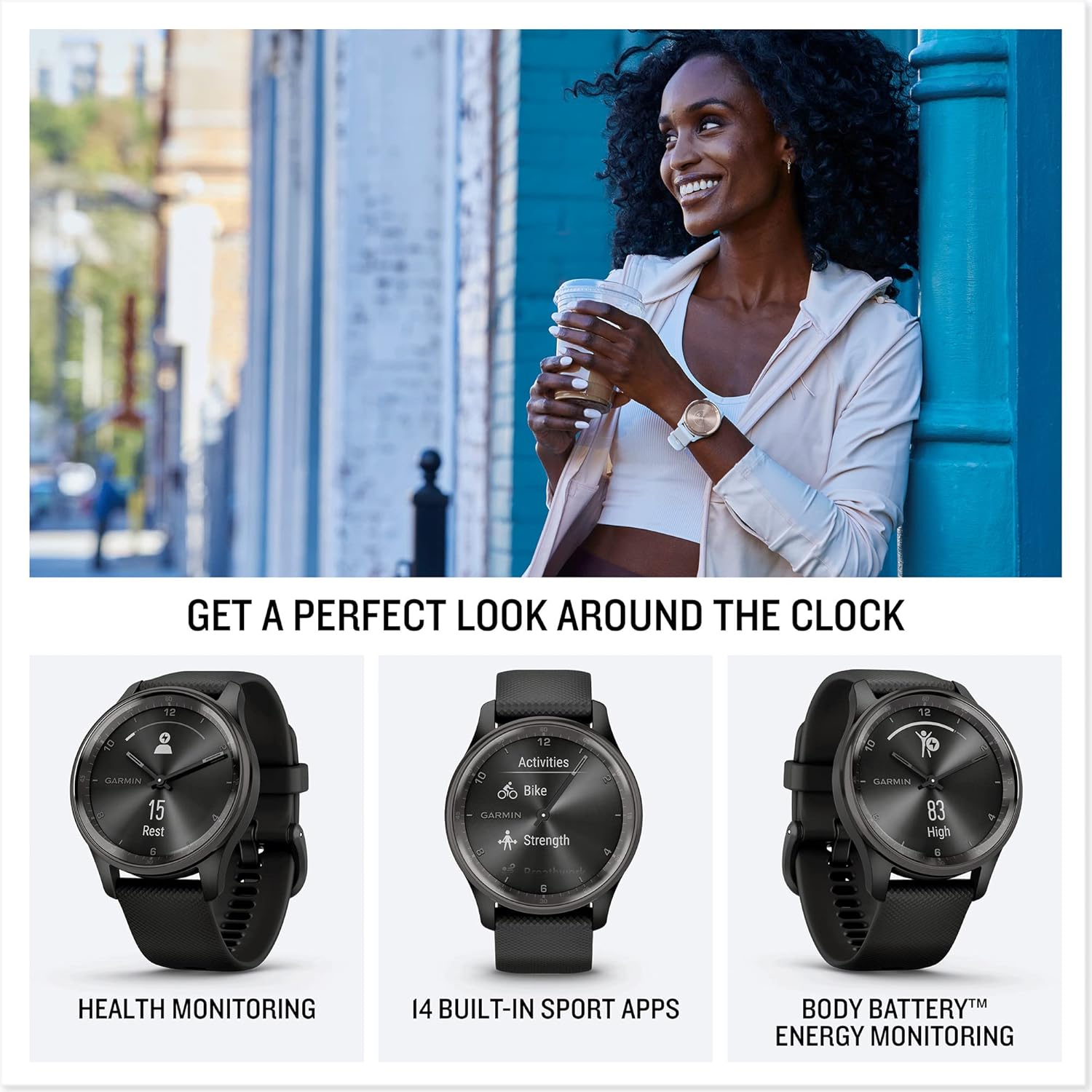 Thumbnail 4 de Garmin vívomove Trend: l’orologio ibrido che unisce stile classico e funzioni smart