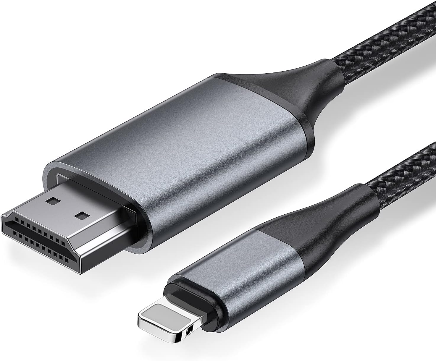 Detalle de Lightning to HDMI Adapter Cable for iPhone by idoove (2.0m) — up to 1080p mirroring