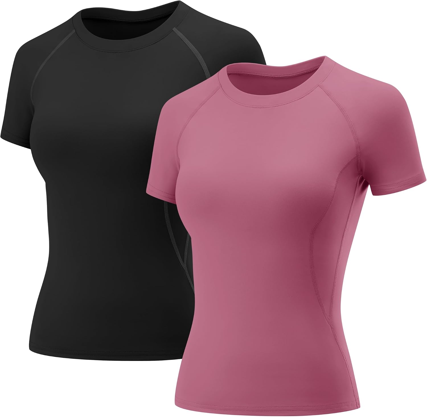 Detalle de Rapbin Damen Sportshirt Rundhals mit 85%