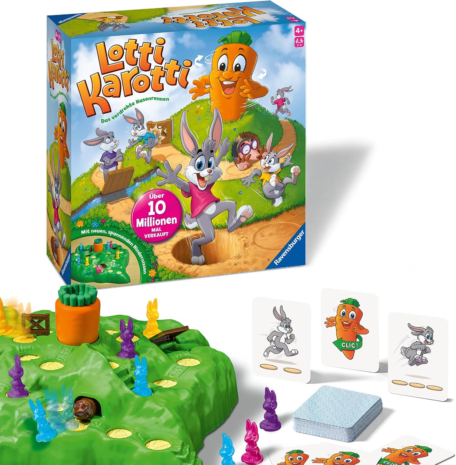 Detalle de Ravensburger Spiele-Klassiker Lotti Karotti – Kinderspiel ab 4 Jahre