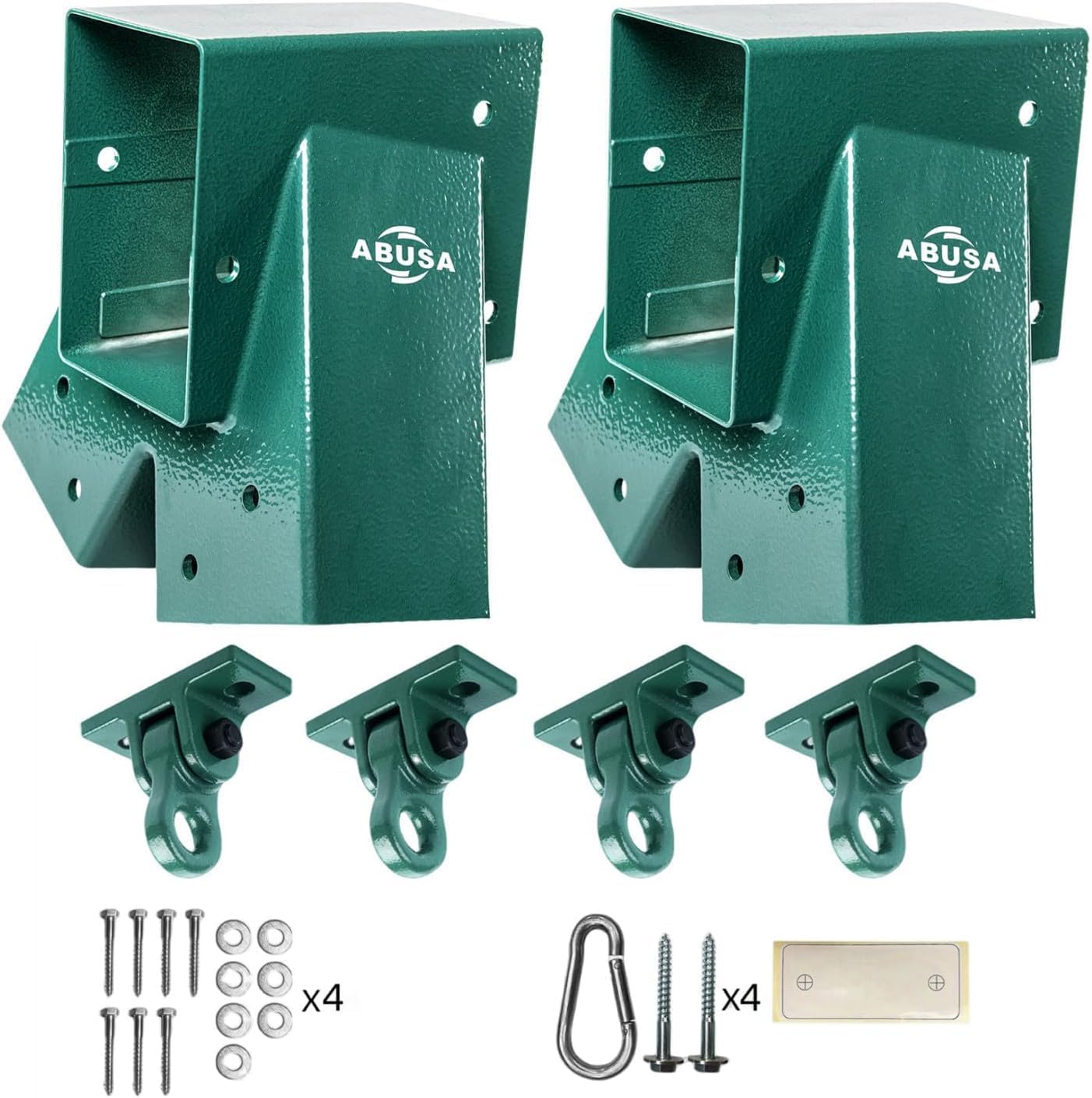 Detalle de ABUSA Swing Set Brackets, Light Green