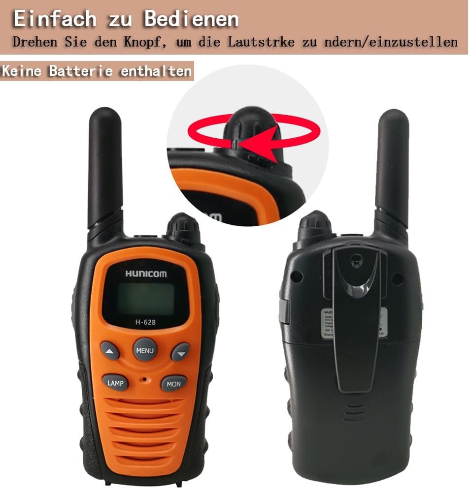 Detalle 2 de Walkie-Talkies für Erwachsene 5 km Reichweite