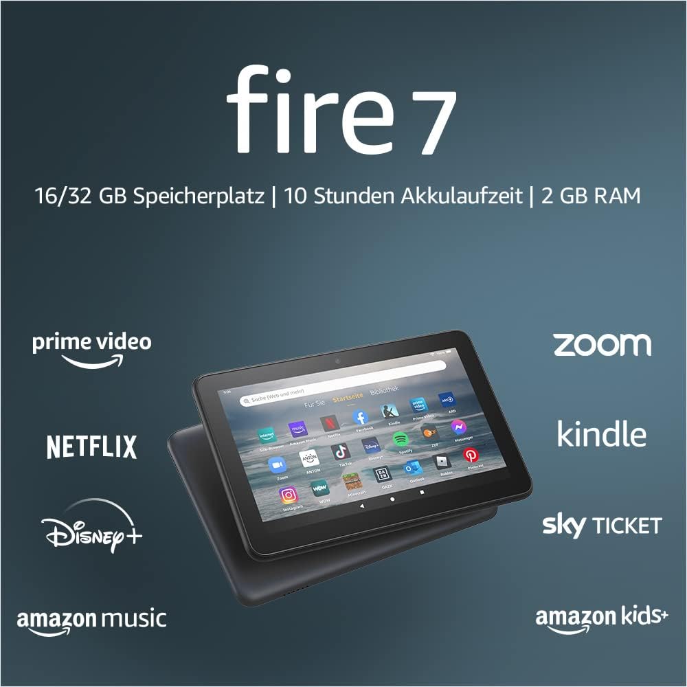 Detalle de Fire 7 (2022) 16 GB Tablet