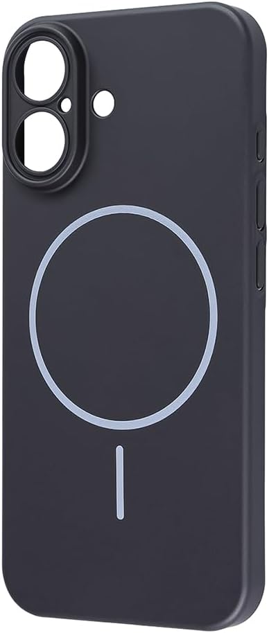 Detalle de レイ・アウト RT-P52PMS/B iPhone 17用ハードケース 0.6mm・15g、MagSafe対応マットブラック