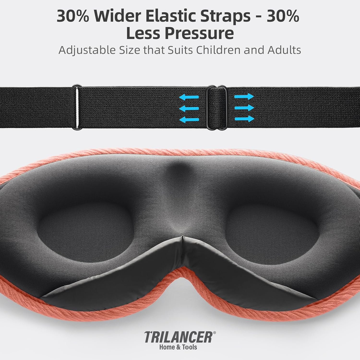 Thumbnail 6 de Trilancer 3D Sleep Mask (Orange) with 2-Year Replacement Plan