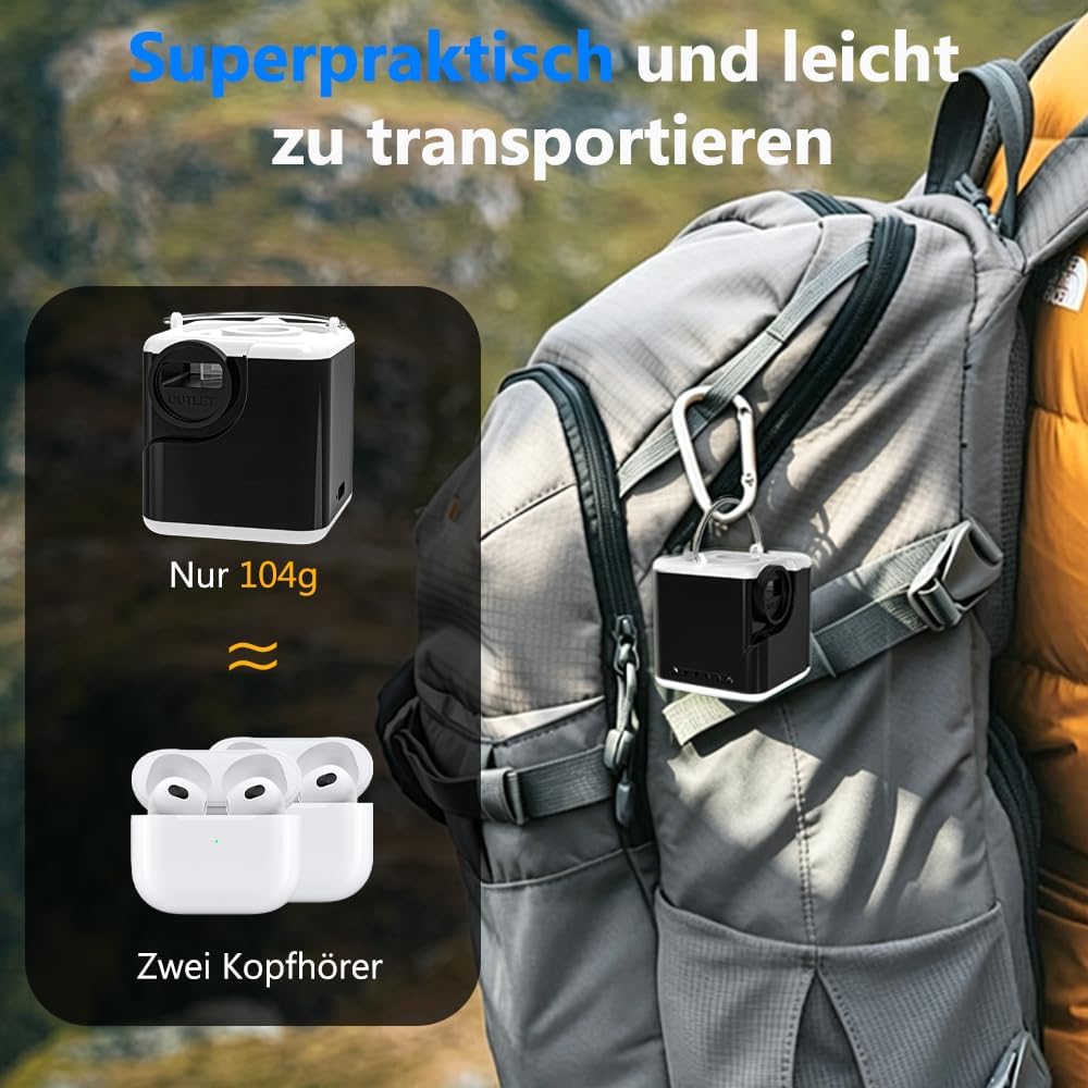 Thumbnail 5 de Elektrische 3-in-1 Luftpumpe mit Campinglampe – kompakt, leistungsstark und vielseitig