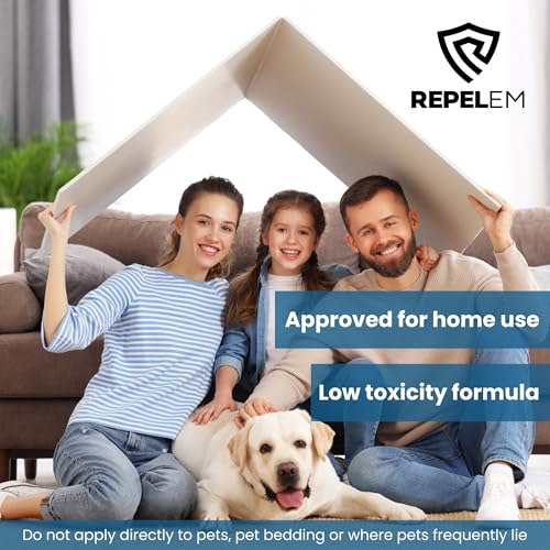 Detalle de REPELEM Carpet Moth Killer Spray - Non-Staining, 3 Months Protection 1L
