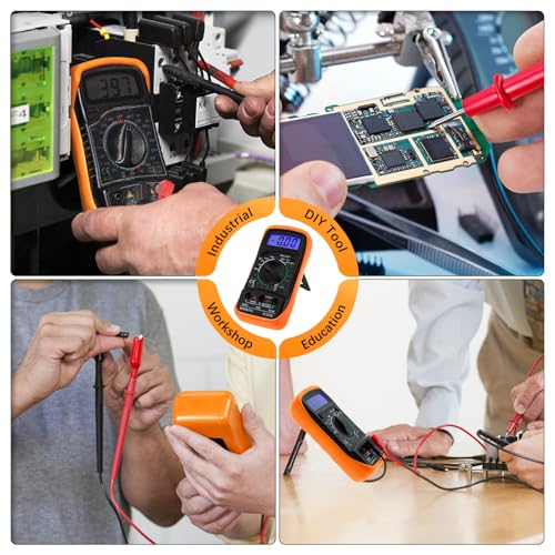 Thumbnail 5 de Beizkna Digital Multimeter 7-in-1: Voltmeter, Ammeter, Ohmmeter, Battery Tester and More