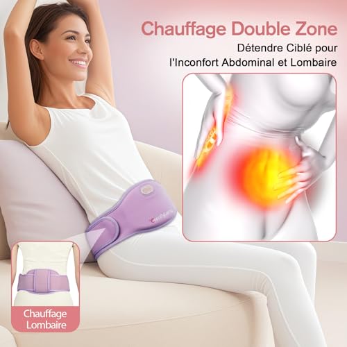 Detalle de Comfytemp Ceinture Menstruelle Chauffante Grande Taille – 5000mAh