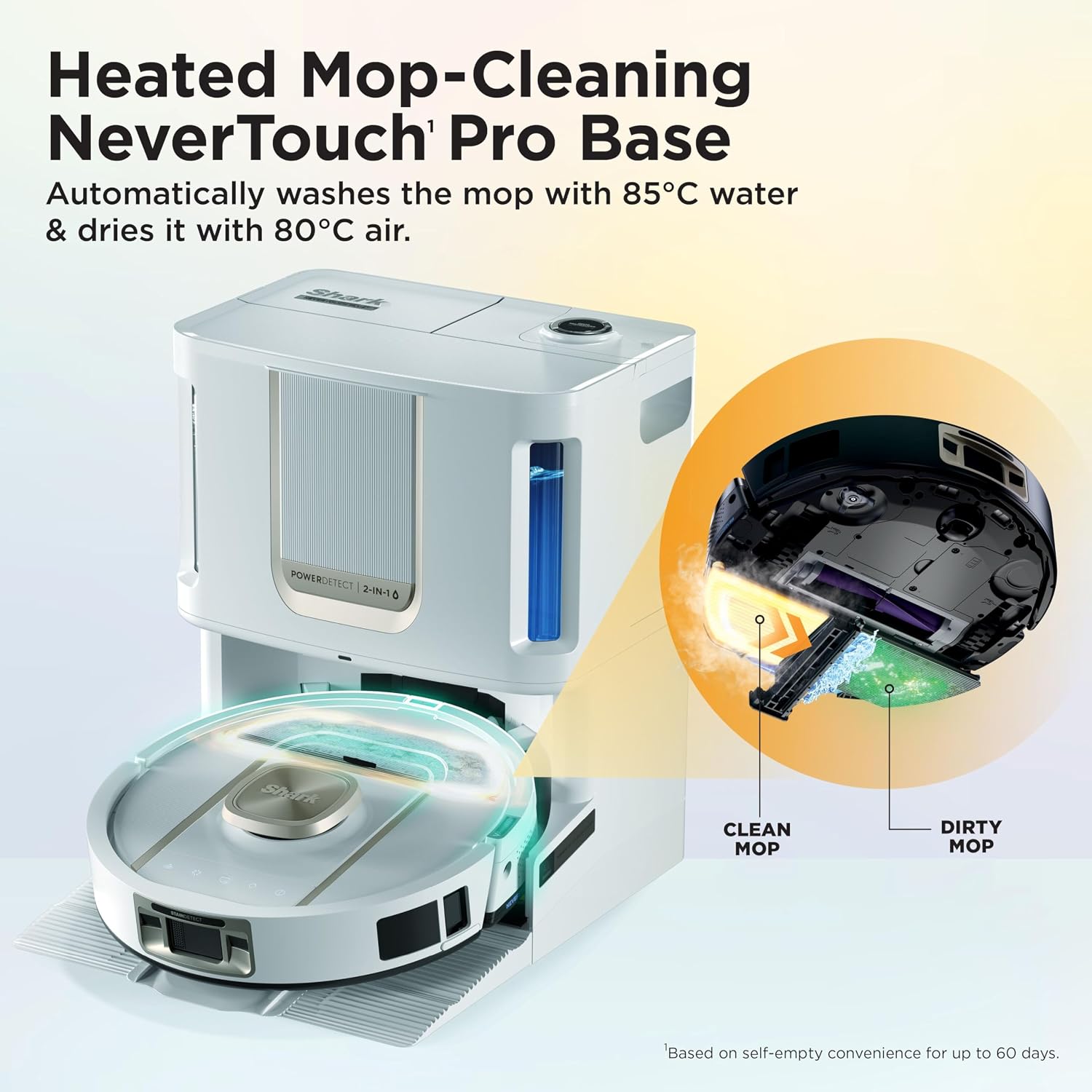 Thumbnail 1 de Shark ThermaCharged PowerDetect Wet & Dry Robot Vacuum (AV2910XEUKWH)