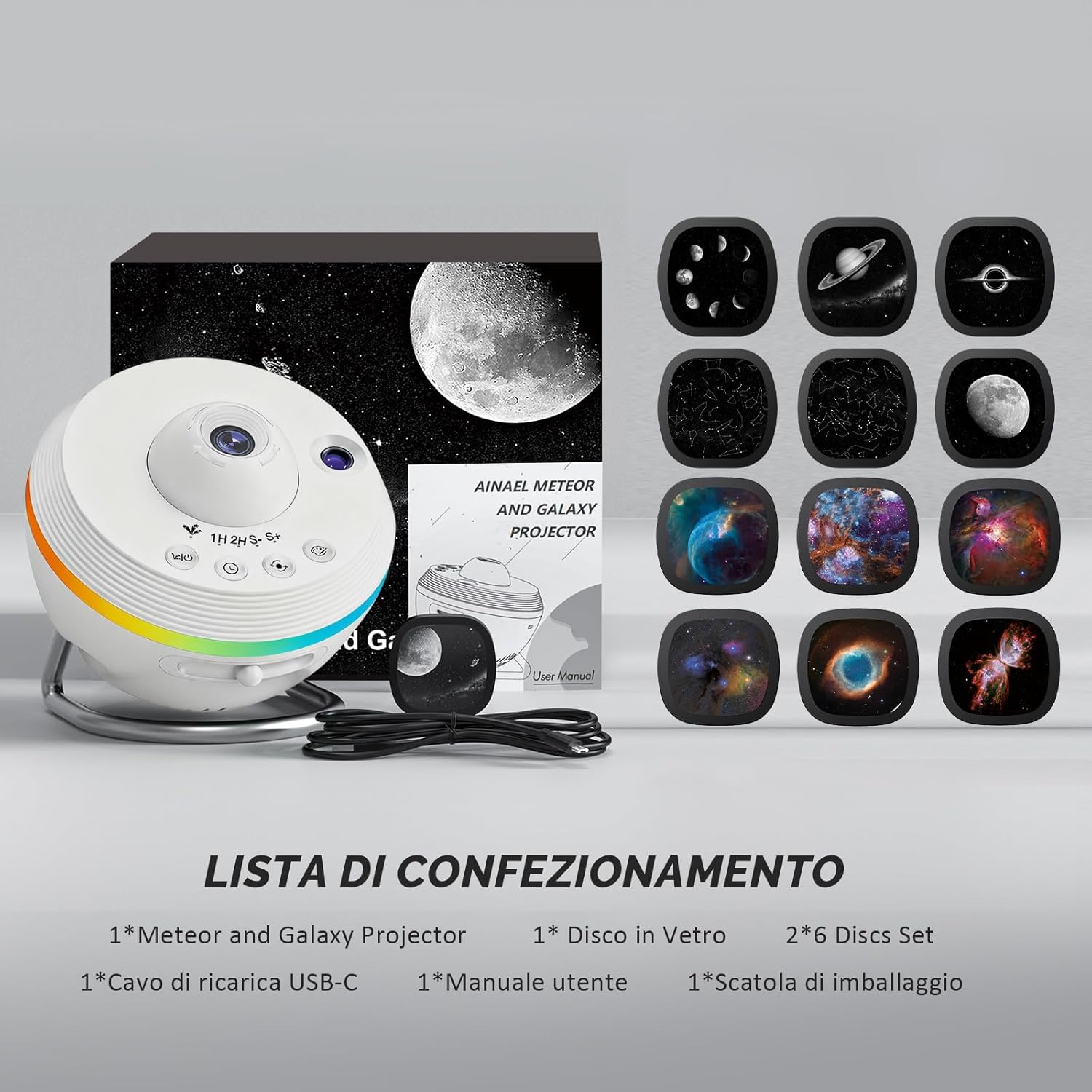 Thumbnail 5 de Ainael Proiettore Galassia 20㎡ 🌌