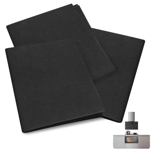 Detalle de AYESY Filtre Hotte – kit 3 filtres éponge charbon actif, adaptables 57 cm x 47 cm