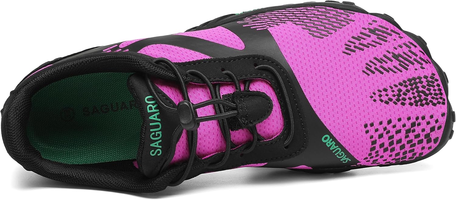 Detalle de SAGUARO Unisex Minimalistische Barfußschuhe Traillaufschuhe – atmungsaktiv, schnell trocknend