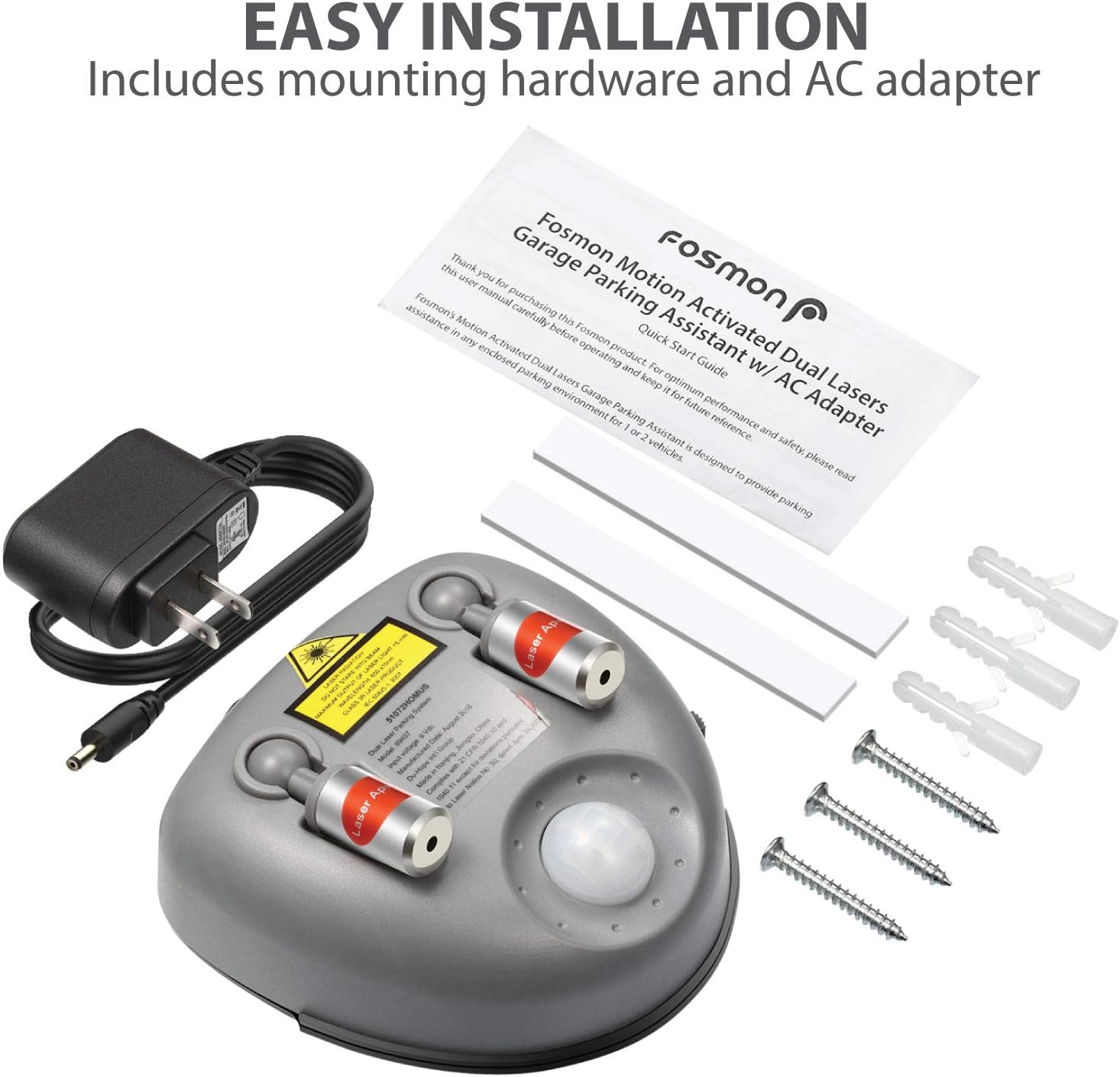 Thumbnail 5 de Fosmon Wider Angle Upgrade Dual Laser Garage Parking Assist System