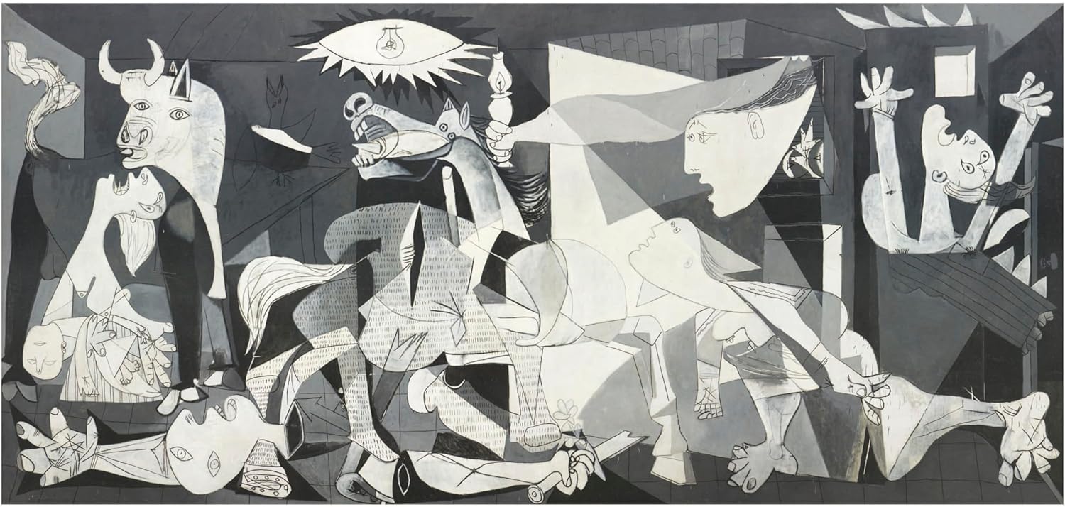 Thumbnail 2 de Puzzle Educa « Guernica » de Pablo Picasso – 3000 pièces panoramique (144 x 68 cm) dès 14 ans, colle incluse