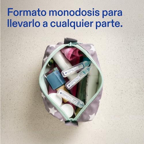 Detalle 2 de Senti2 Suero Fisiológico en Monodosis 60 uds PACK de 2: higiene nasal, ocular y auricular para toda la familia