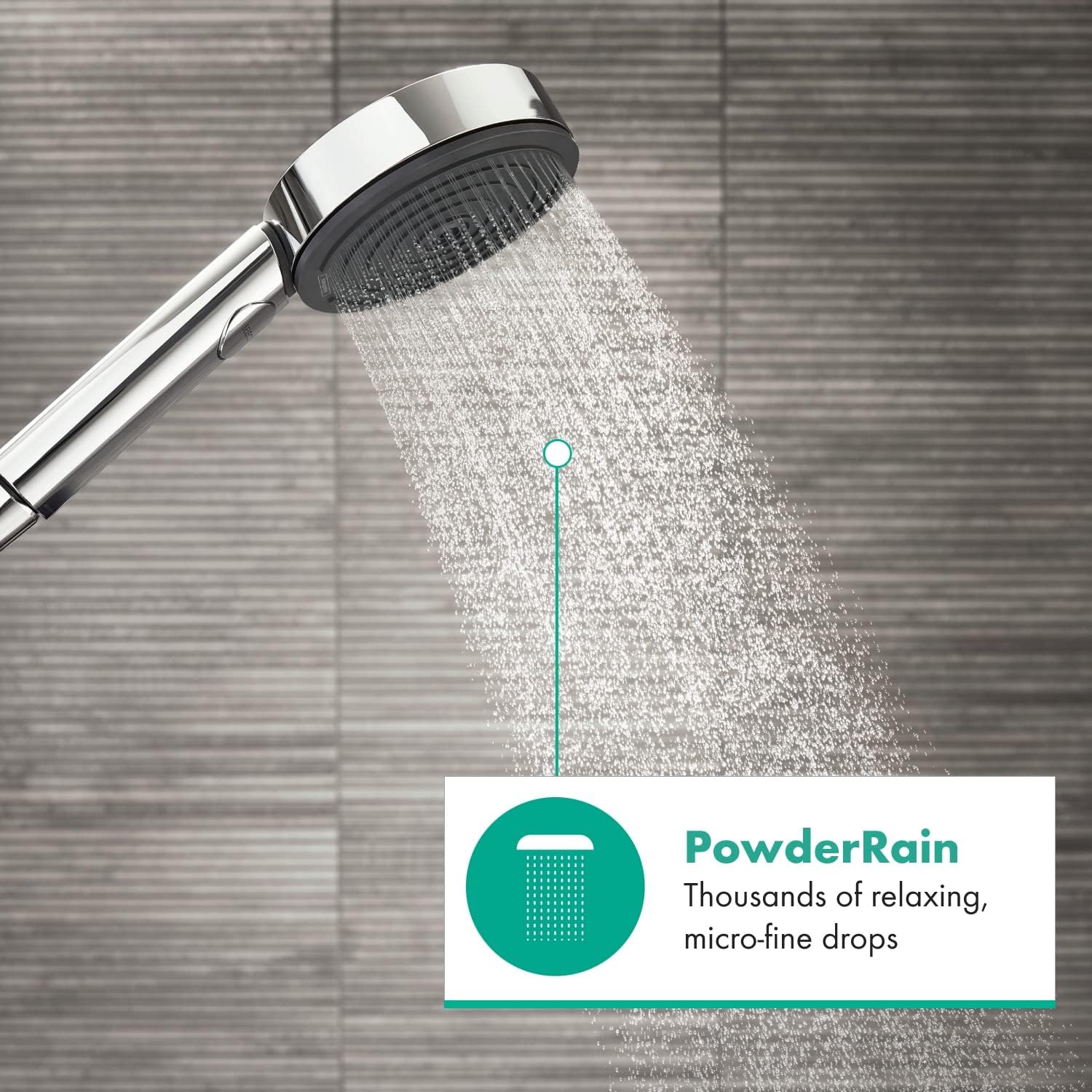 Thumbnail 3 de Hansgrohe Pommeau de Douche Pulsify S – Douchette à Main 6 L/min, Chrome
