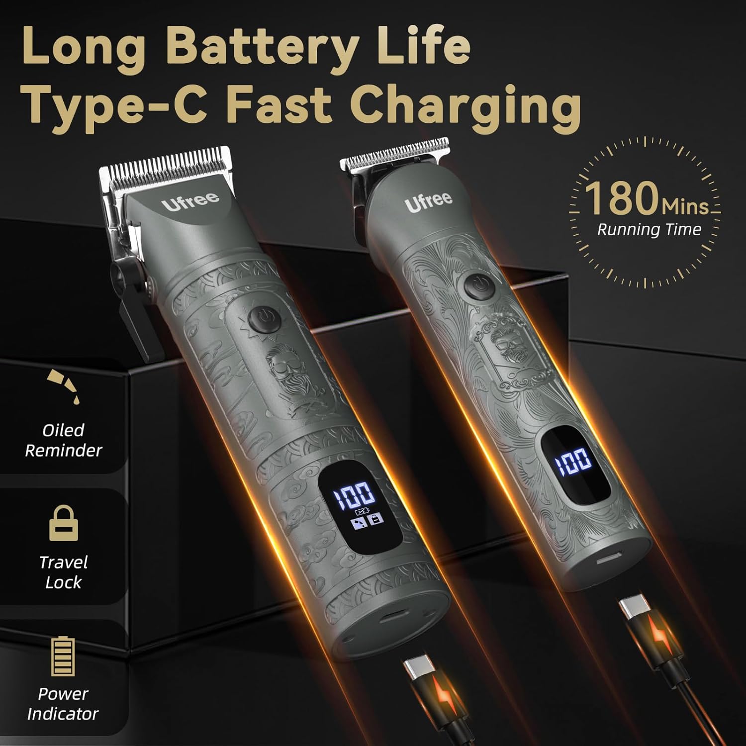 Thumbnail 2 de Ufree Hair Clippers for Men