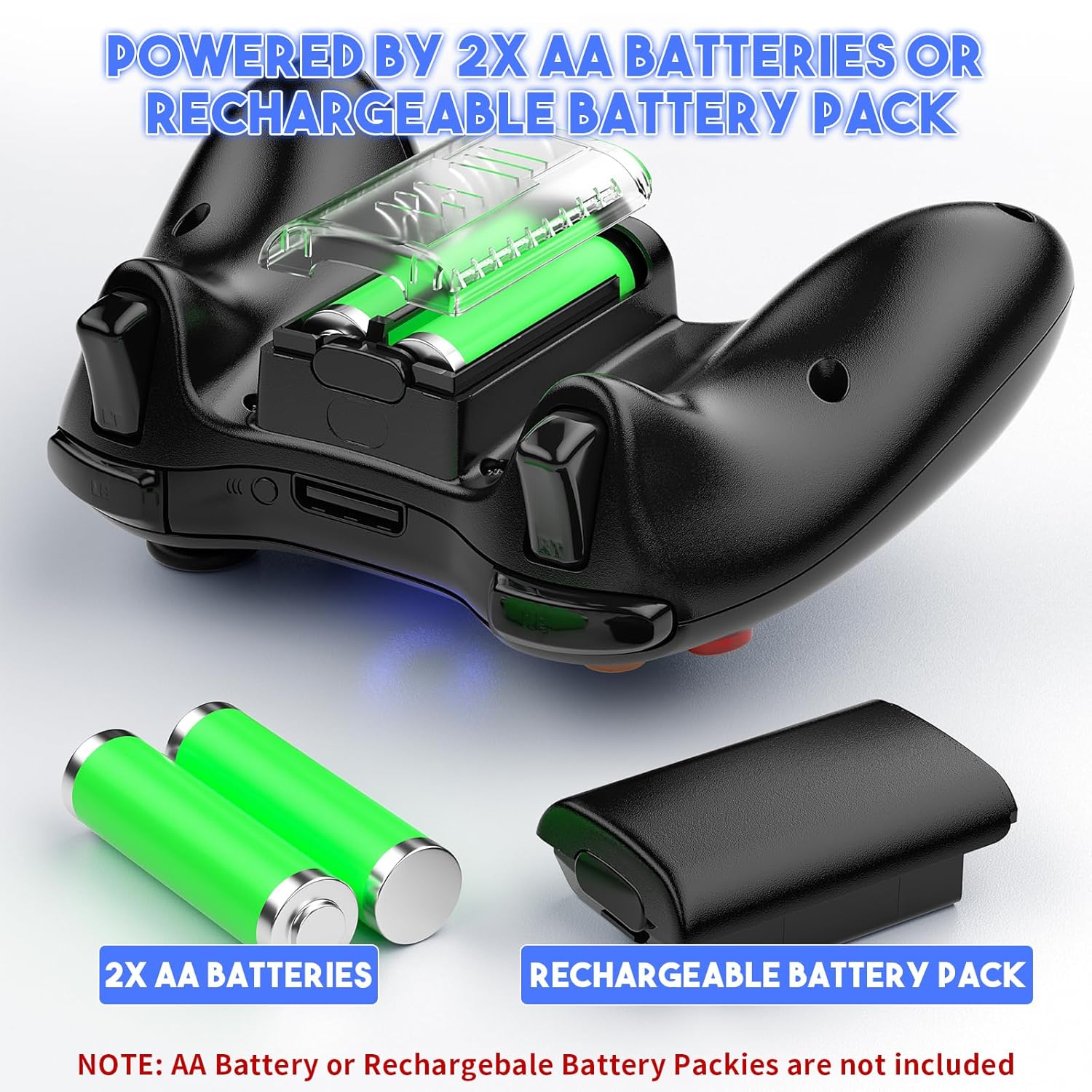 Thumbnail 5 de Gamrombo Replacement Xbox 360 Controller 2-Pack