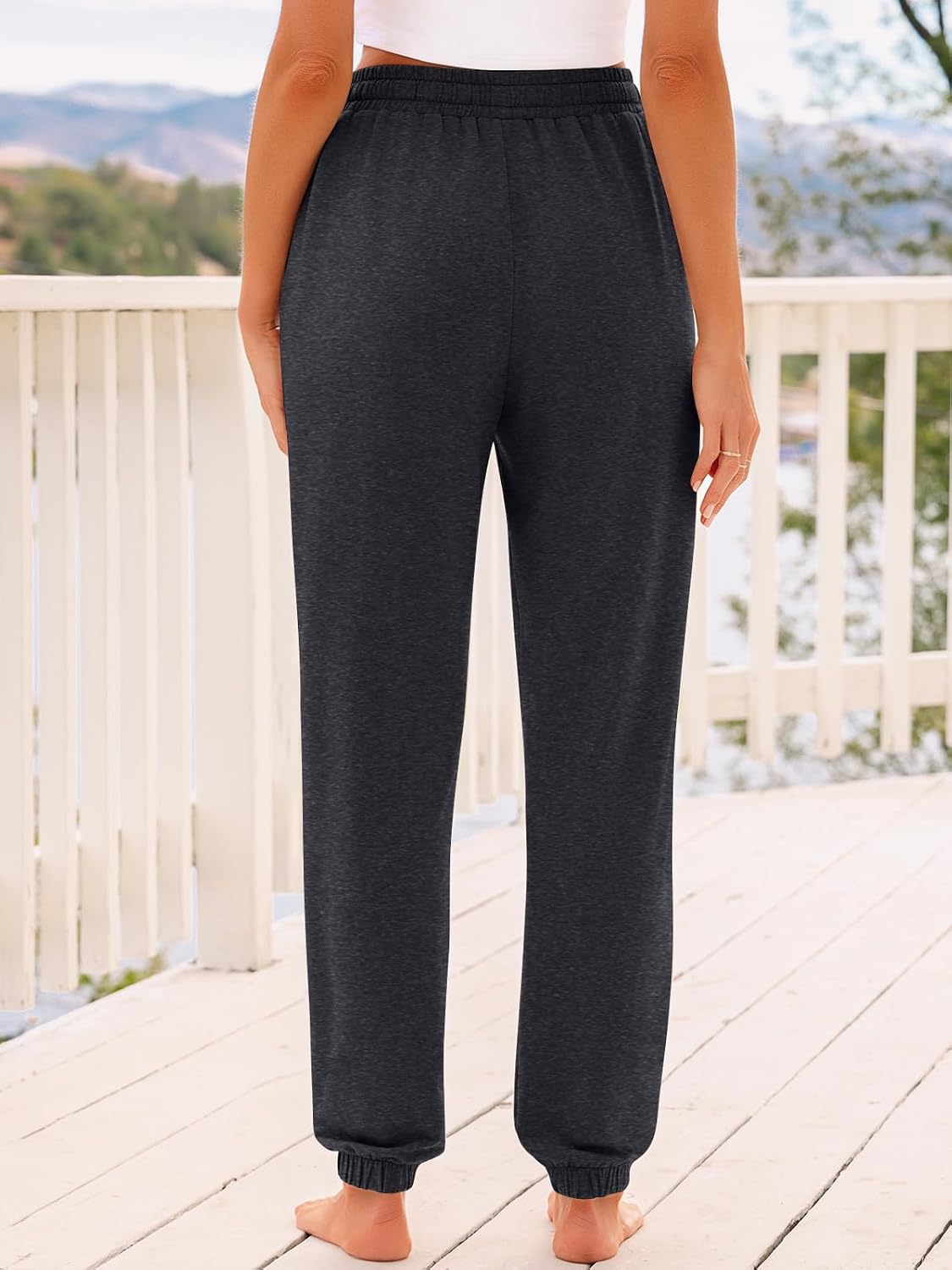 Detalle 2 de AUTOMET Women’s High-Waist Sweatpants with Pockets