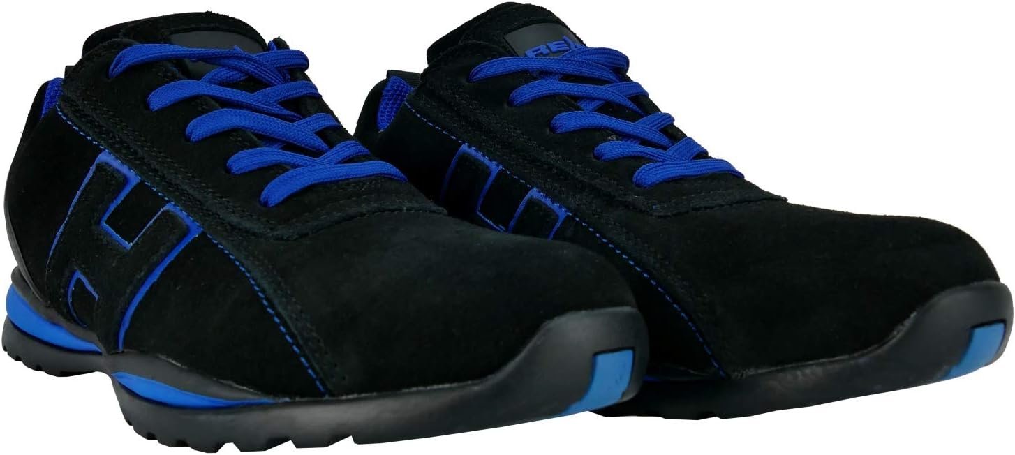 Detalle 2 de Reis BRCHILE44 Safety Shoes, Black and Blue, Size 44