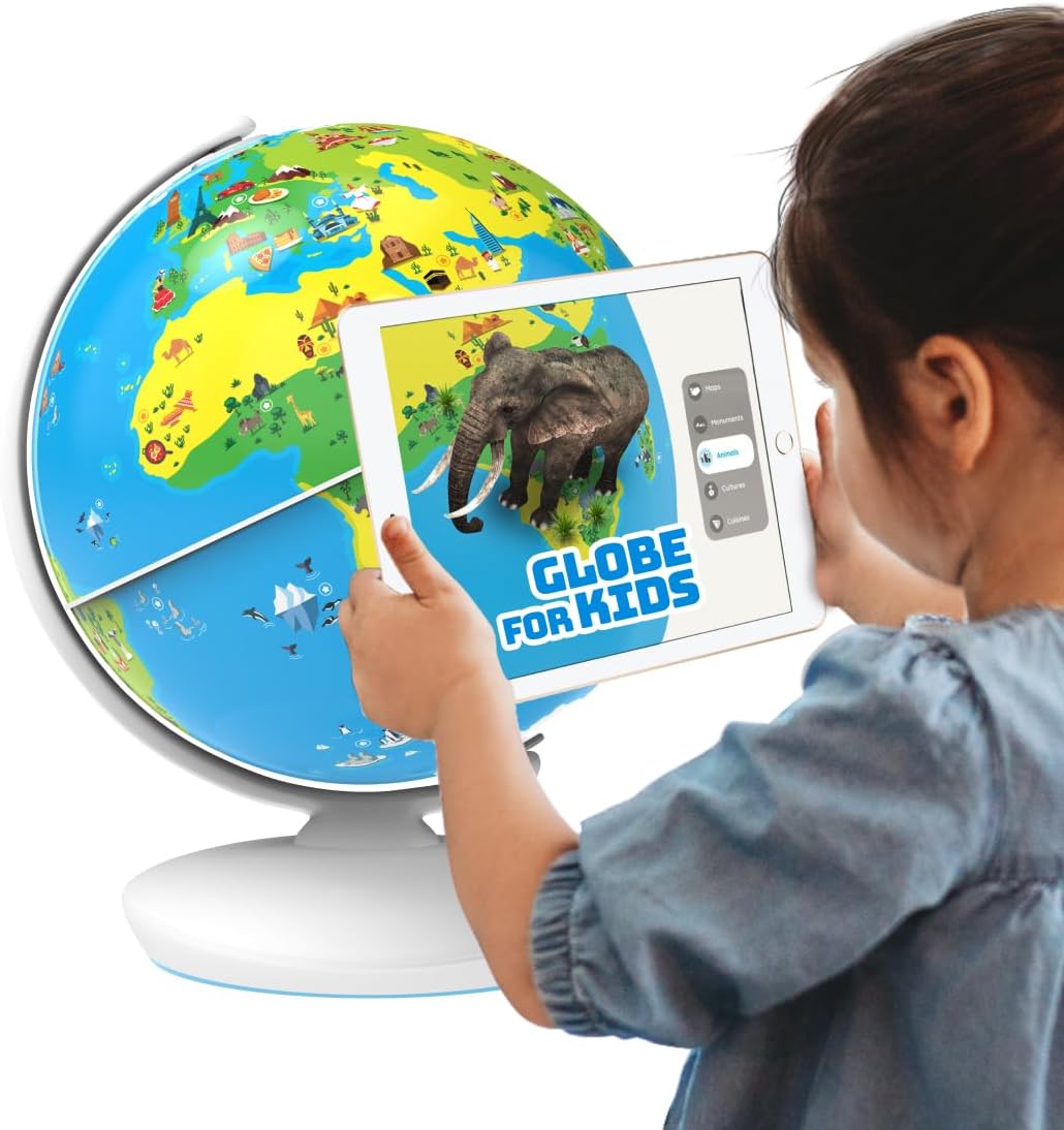 Detalle de PlayShifu Orboot Earth Interactive AR Globe for Kids with 1,000+ Facts