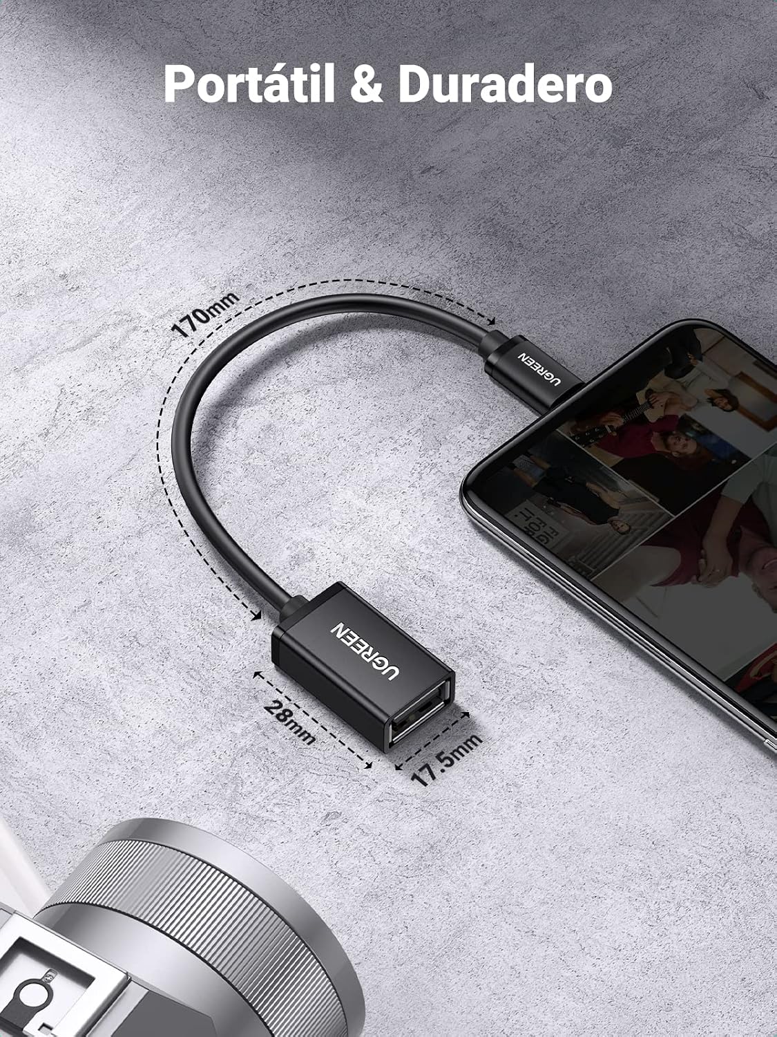 Thumbnail 6 de UGREEN Cable OTG Micro USB 2.0 Macho a Hembra