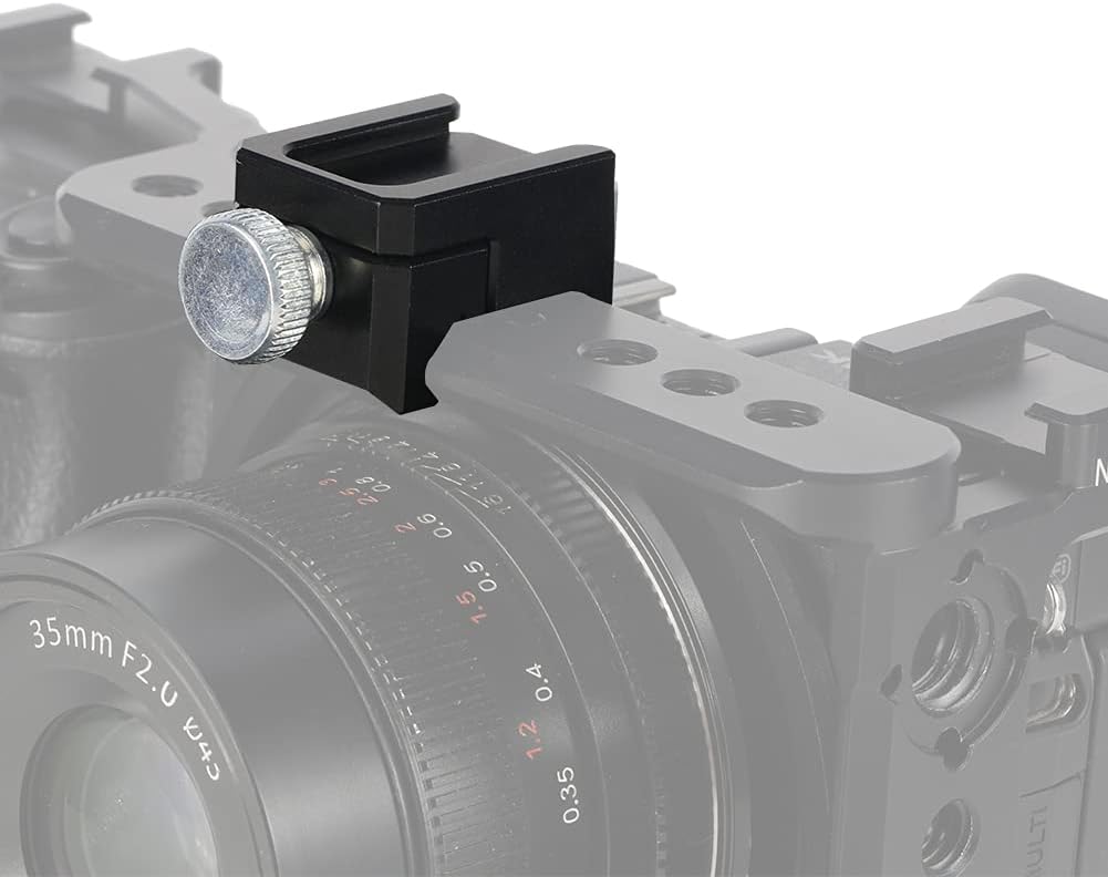 Thumbnail 6 de NICEYRIG NATO Rail Clamp to Cold Shoe Mount Adapter with 1/4 Threads - 471