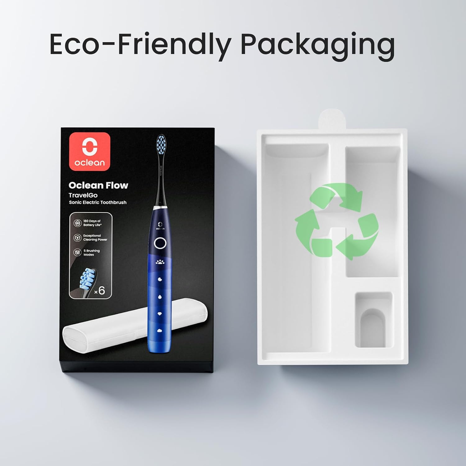 Thumbnail 6 de Oclean TravelGo FlowSet sonic brush