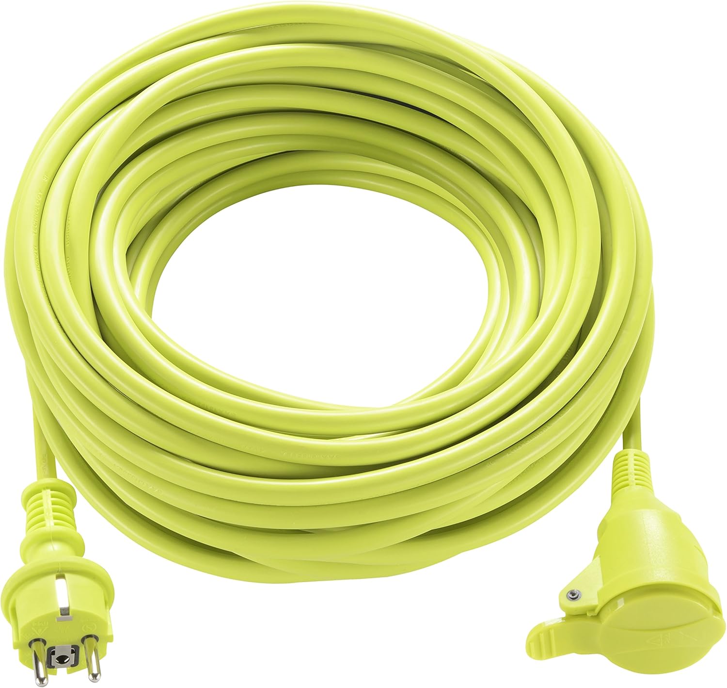 Detalle de Cable d'extension Masterplug Pro-XT 25 m IP44 – Vert, usage intérieur et extérieur