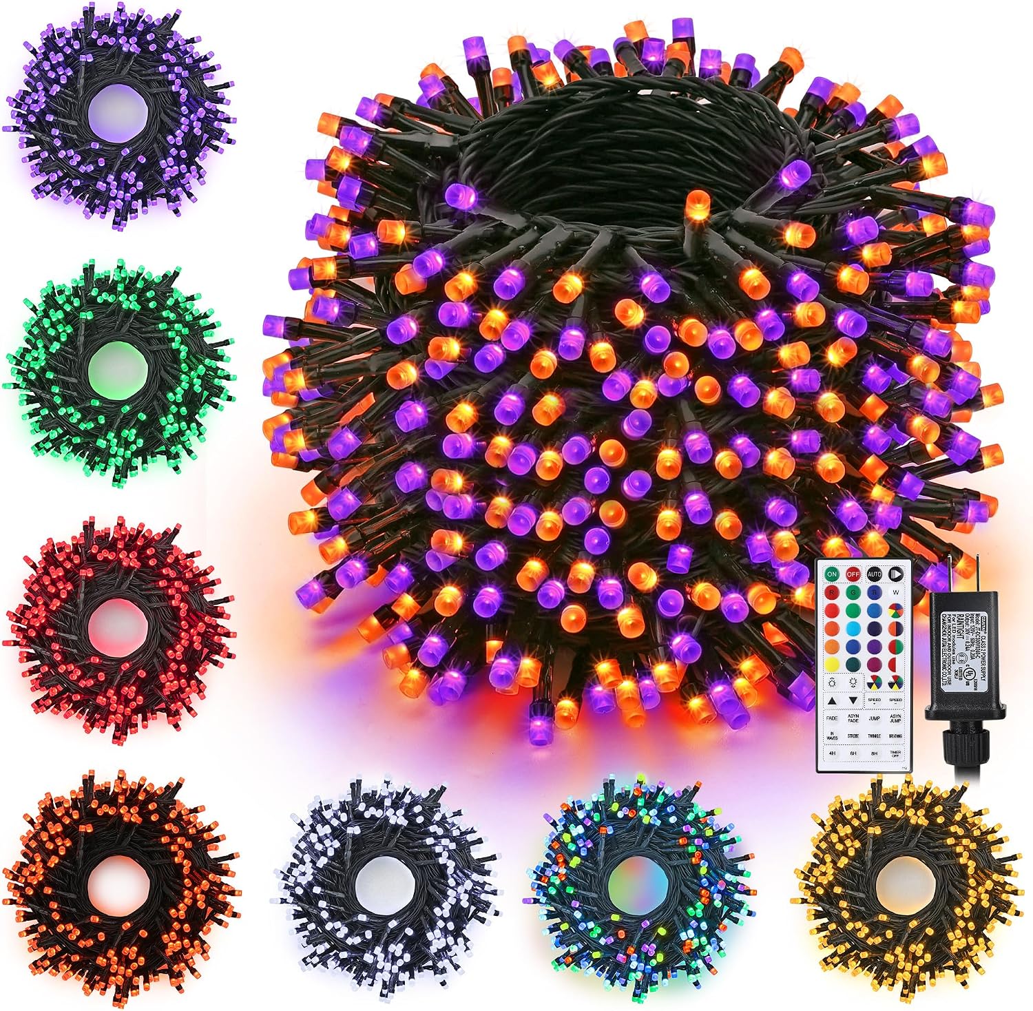 Detalle de Toodour Halloween string lights 131 ft