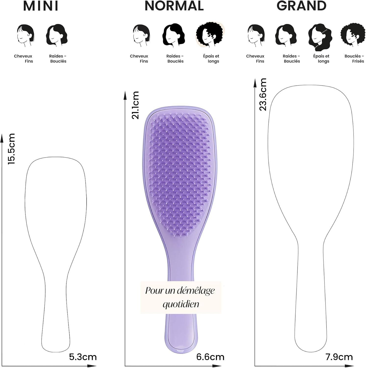 Thumbnail 6 de Tangle Teezer Ultimate Detangler brosse cheveux bouclés