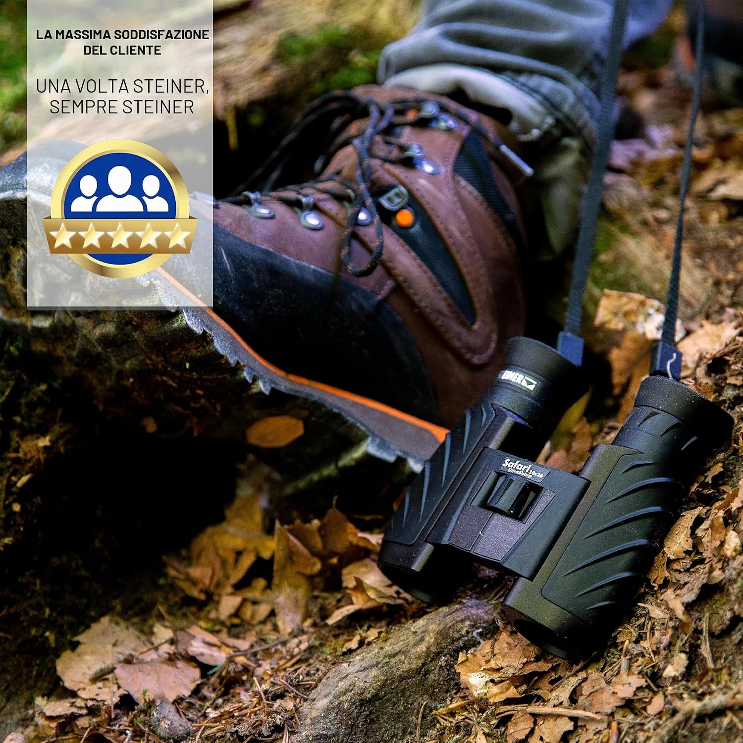 Thumbnail 5 de Steiner Safari UltraSharp 10x26: binocolo compatto 10x26 per escursioni e viaggi, robusto e con garanzia 10 anni