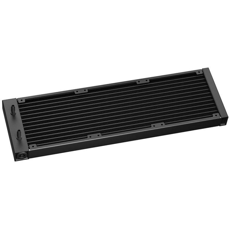 Detalle 2 de Deepcool LT360 ARGB: Kit de Refrigeración Líquida 360mm Negro (ARGB) para PC