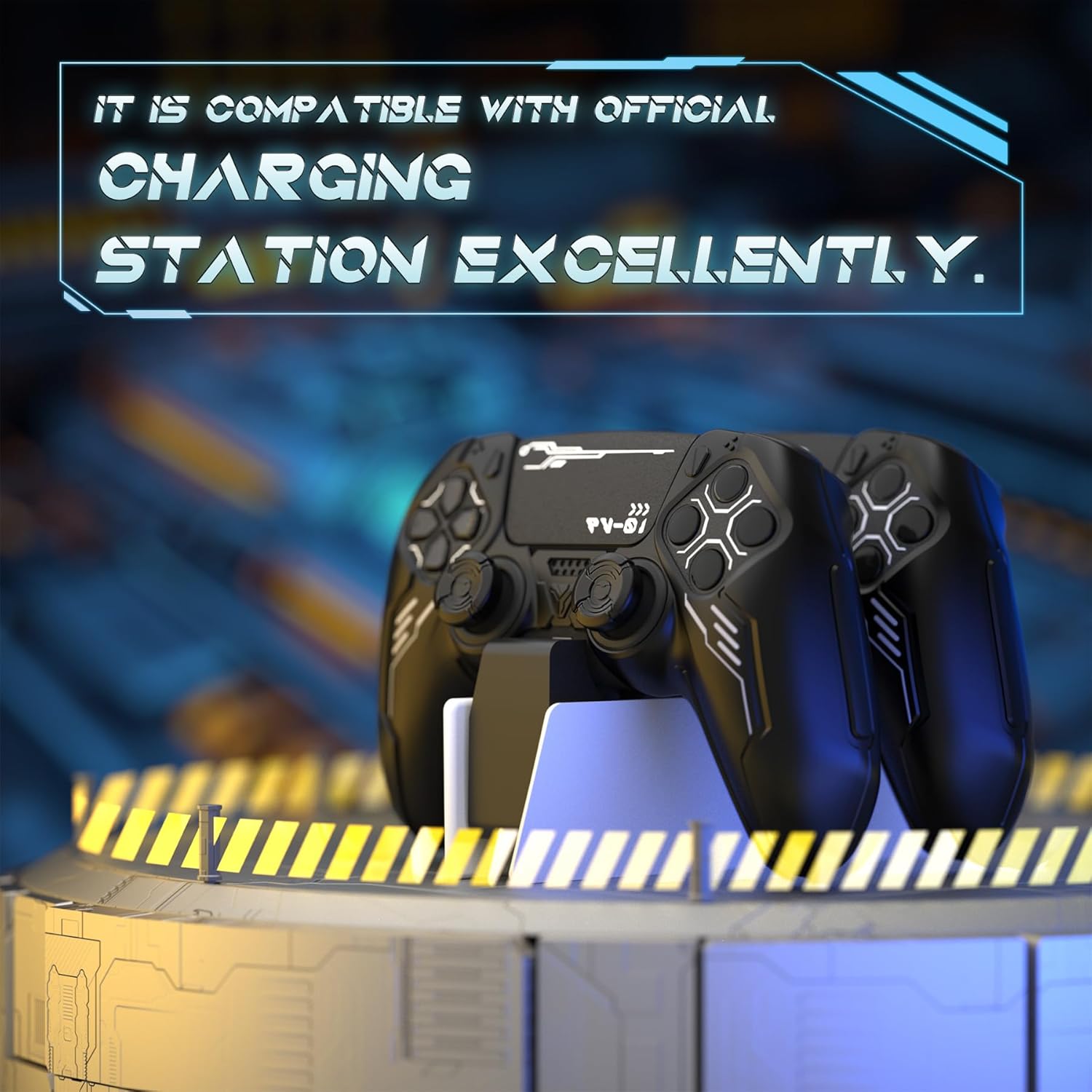 Thumbnail 2 de playvital Cover Controller per PS5 Grip Mecha