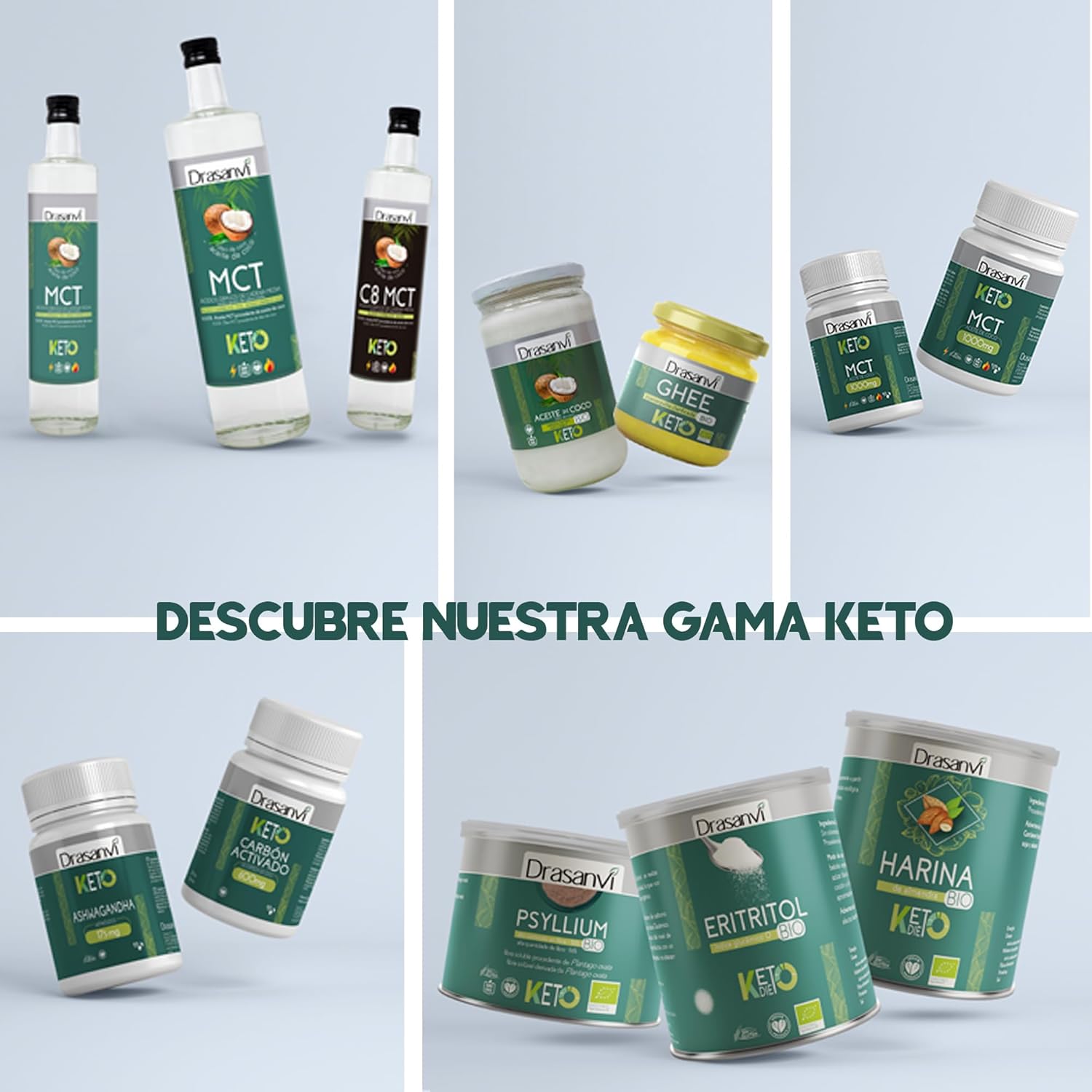 Thumbnail 6 de DRASANVI Aceite MCT Coco 🥥 Energía rápida y saciante, 1000 ml