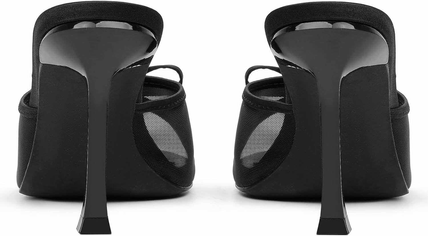 Thumbnail 6 de Mostrin Cat-Heel Sandals for Women with Bow – Round Toe, Vintage Backless Kitten Heels