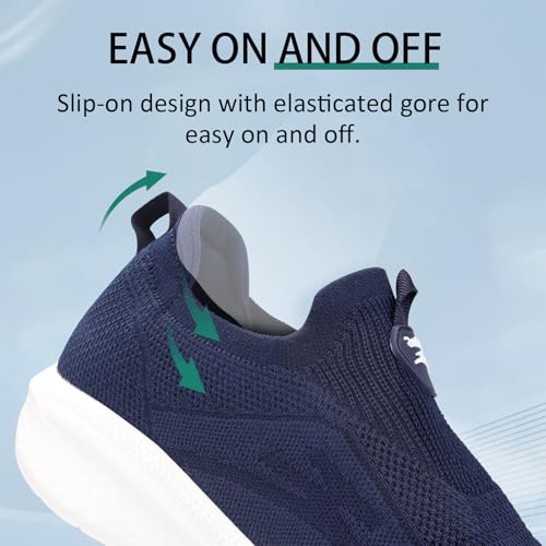 Detalle de Giniros Scarpe Uomo Slip-On per Corsa, Camminata e Fitness