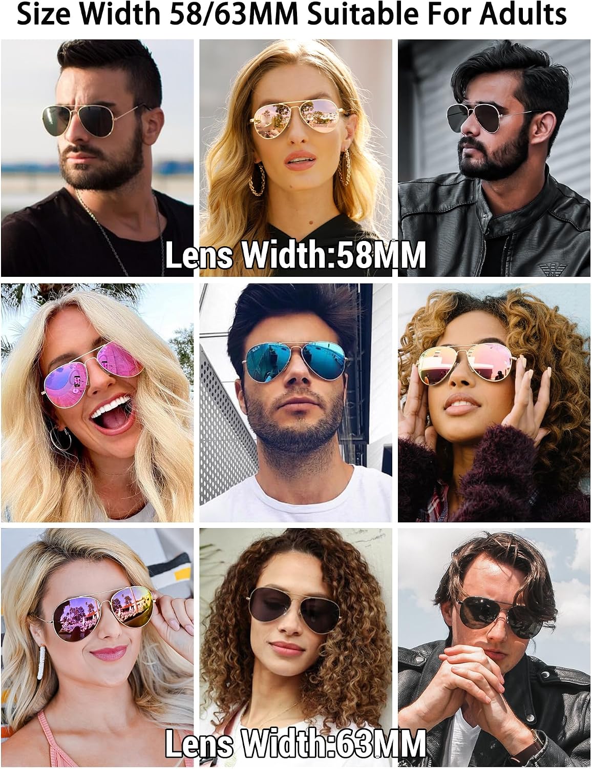Detalle 2 de Pro Acme Aviator Sunglasses Metal Alloy