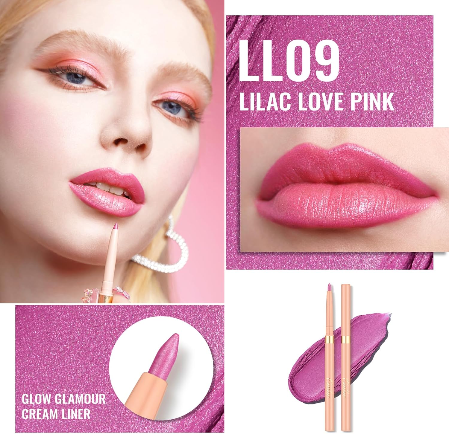 Detalle de OULAC Matte Lip Liner Set 24H