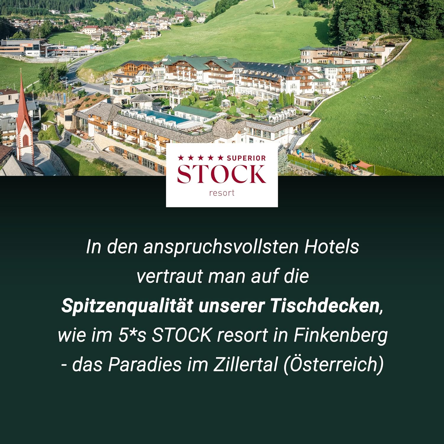 Thumbnail 1 de ZOLLNER Tischdecke 140x240 cm – mercerisierte Atlaskante, waschbar bis 95°C, OEKO-TEX zertifiziert