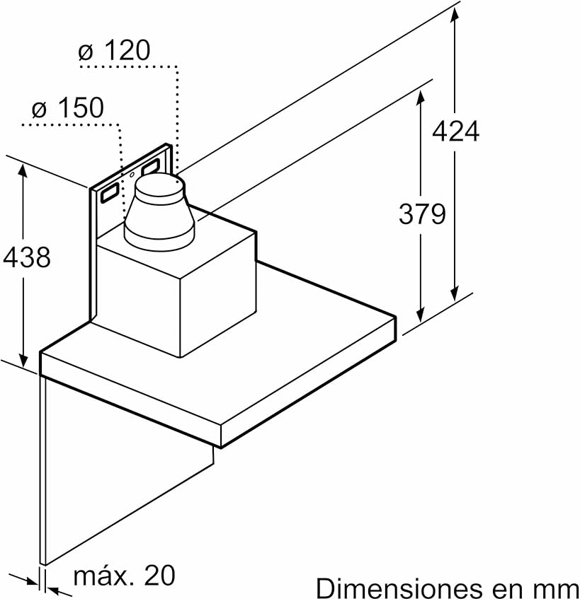 Thumbnail 6 de Balay 3BC997GX Campana de Pared 90cm Acero Inoxidable 🏠
