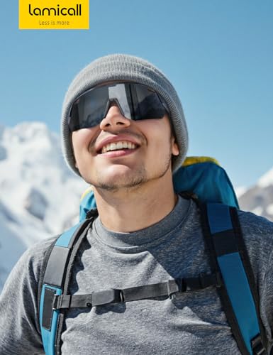Thumbnail 6 de Lamicall Schnelle Brille – Leichtgewichtige Sportbrille mit Polarisierung (24 g, TR-90) für Fahrrad, Laufen und Outdoor