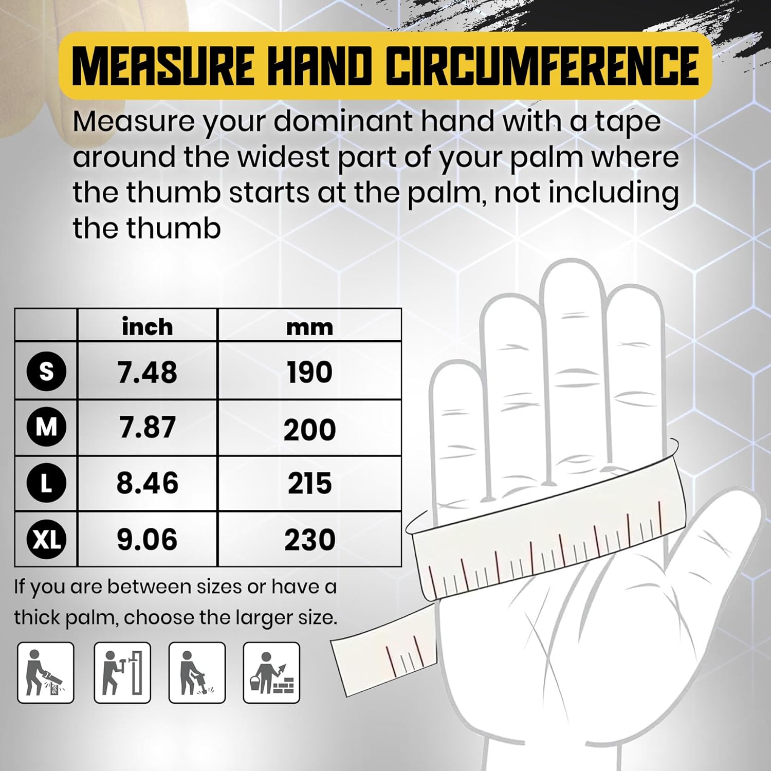 Thumbnail 2 de Pure Sharp Thorn Proof Gardening Gloves for Men & Women — Cowhide Leather for Rose Pruning & Cactus