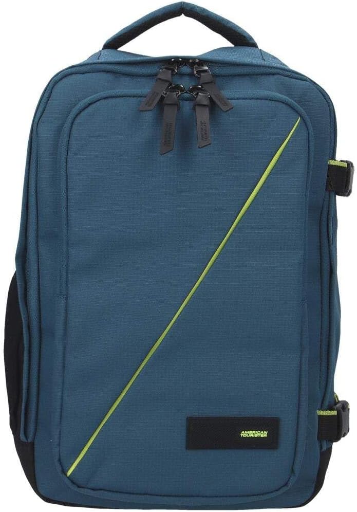 Detalle de American Tourister Take2Cabin borsa da cabina Ryanair S Underseat 25 x 20 x 40 cm, 24 L, Blu (Harbor Blue)