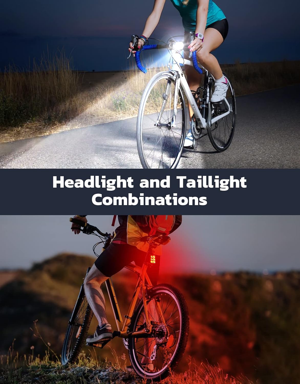 Thumbnail 1 de Glangeh Bike Lights Ultra Slim 1.7cm