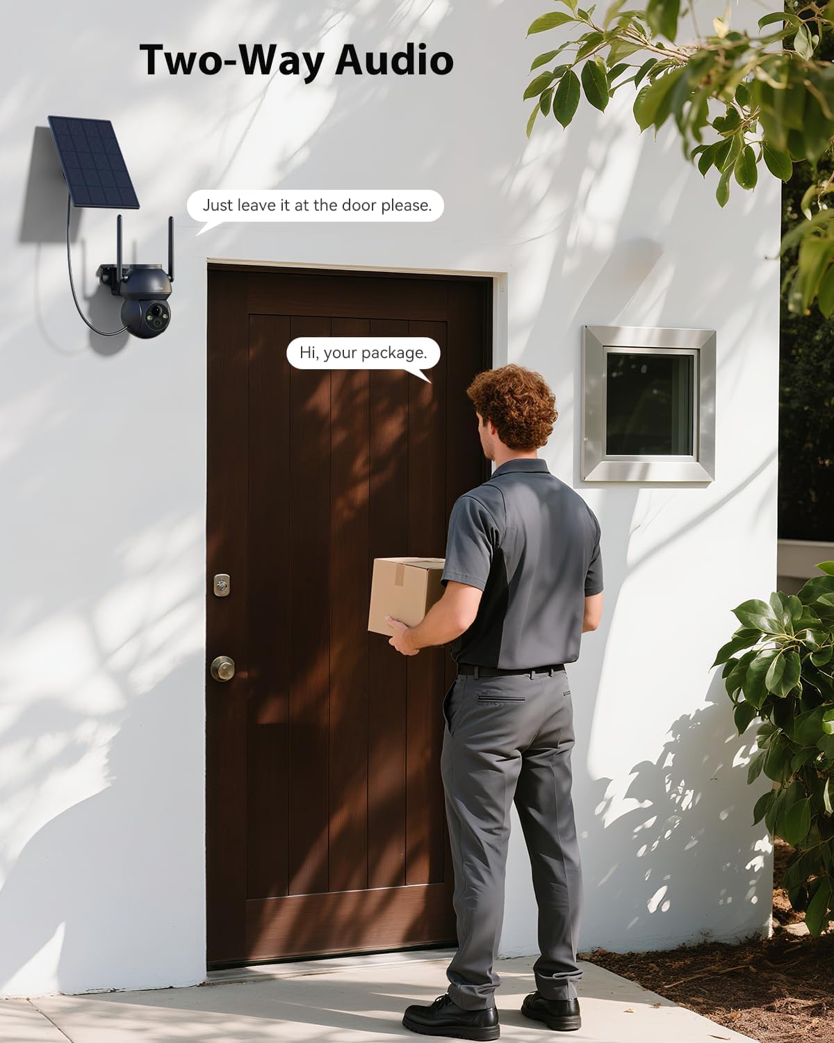 Thumbnail 6 de Xega Telecamera WiFi Esterno 2K con Pannello Solare