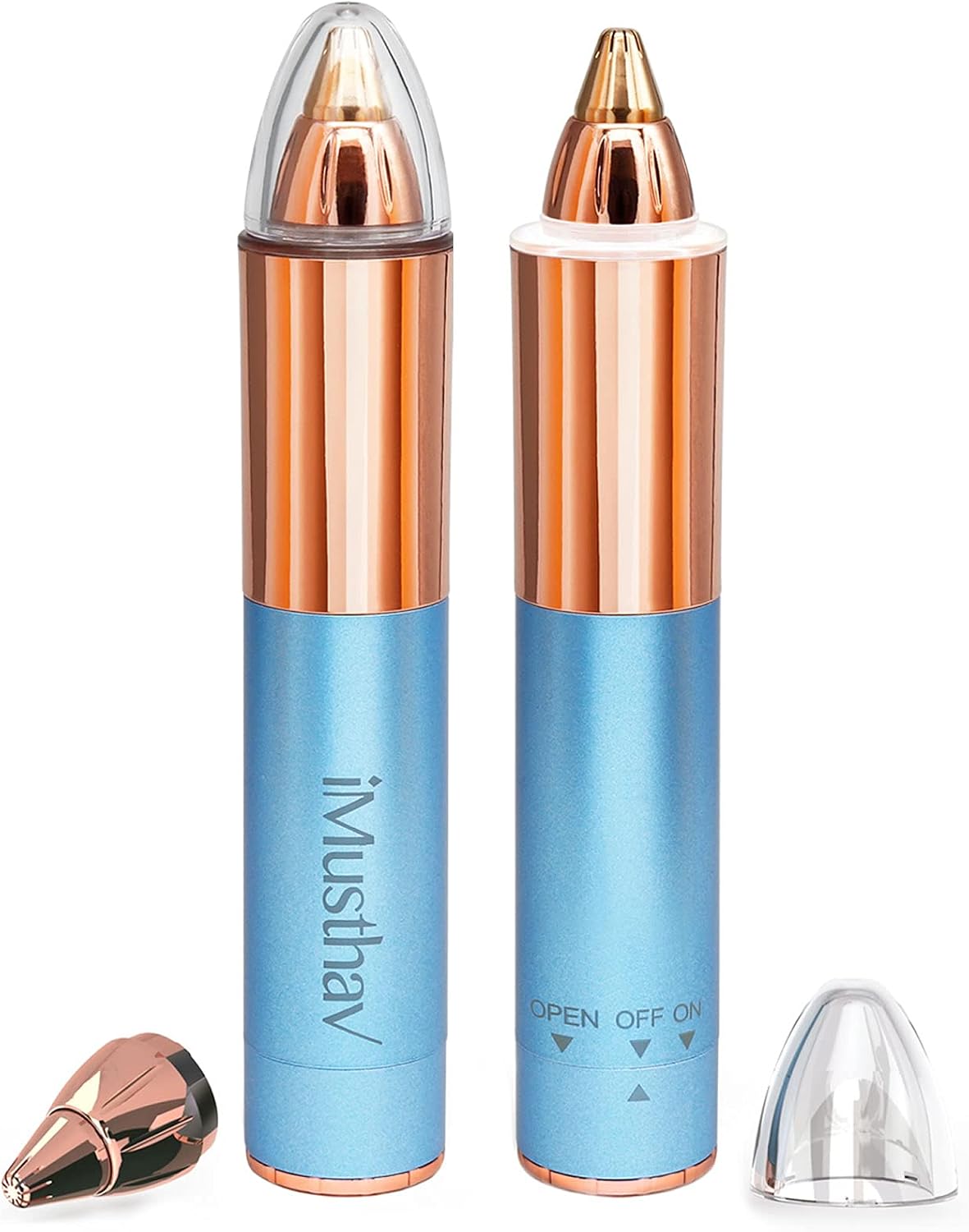 Imagen de iMusthav Mini Portable Eyebrow Removal Trimmer for Women with 18K Gold-Plated Tip en OfertitasTOP